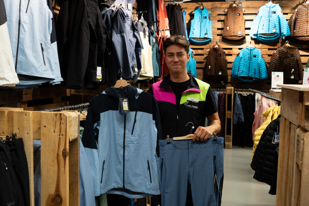 Emil viser frem Vikafjell